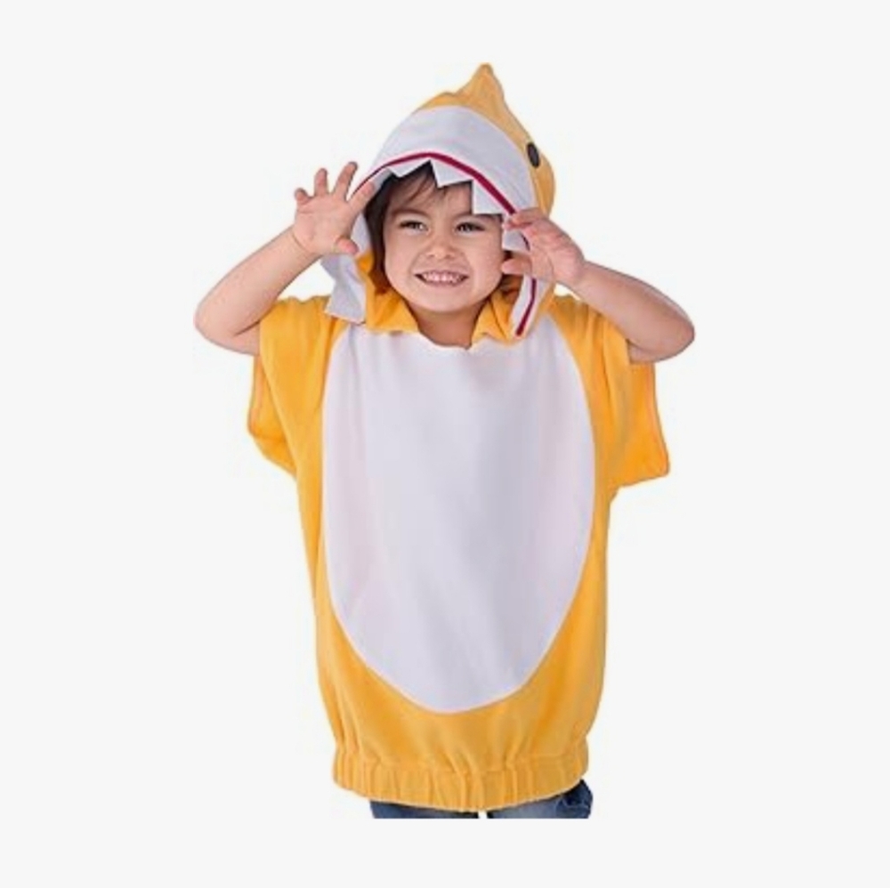 Kids Yellow Shark Costume